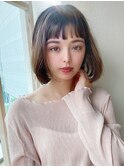 【神戸初出店☆AFLOAT KOBE＋PD Smart Salon】切りっぱなしボブ