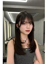 ボタン ハカタ(VOTAN hakata)&nbsp;博多/福岡/韓国ヘア/前髪顔周りカット/レイヤー/暗めカラー