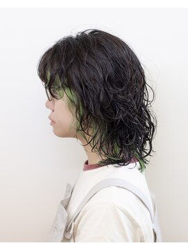 ルプラ ガーデン(le-pla garden) インナーカラー#ウルフ#フェイスフレーミング#ブリーチ#豊橋