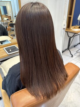 ユニ バイ マグ 長野店(Uni.by Mag) ツヤ髪ロング♪髪質改善ストレート縮毛矯正トリートメント