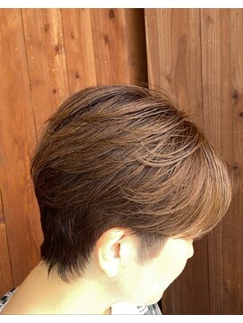 リミックス 飯塚店(Remix) ショートヘア×ヘアカラー#20代30代40代50代#福岡飯塚#美容室