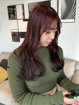 ラヴィズム 小新店(LUVISM) ◎韓国ヘアー顔周りレイヤー髪質改善おくれ毛前髪小新西区