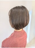 【中村のぞみ】前下がりボブ/前下がりショートボブ/毛先パーマ