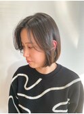 20代30代40代顔まわりデザインミニボブ