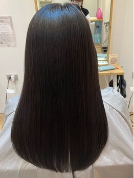 ニコレ 都島ベルファ前店(NicoRE.)の写真/【ベルファ徒歩1分】頑固なクセやうねりを抑え指通りなめらかなツヤ髪へ*毎日がサロン帰りの質感に◎