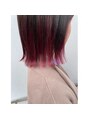 ヘアースタジオ ドゥドゥ(Hair Studio DoDo) たっぷりinnerを仕込んでpinkに