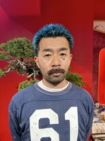 メリケンバーバーショップ トーキョー(MERICAN BARBERSHOP TYO)&nbsp;メンズカットツーブロッククロップスタイルフェード263シマズ