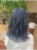 〈wave和合店〉セミウエット くすみネビージュ 韓国風カラー