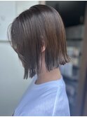 切りっぱなしボブ