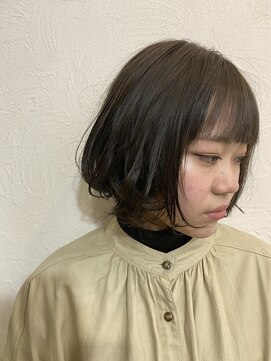 エアーベリー(AIR BERRY) パーマ風ボブ