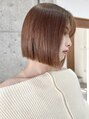 サクラ オモテサンドウ(SAKURA) 丸くない切りっぱなしボブ丸くならない大人なスタイル◎