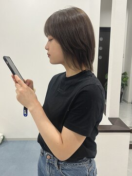 エミュ(emu.) 糸ハイライトで透明感カラー