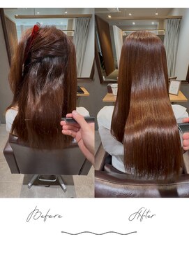 シーバイボクノ 銀座(si by bokuno) 髪質改善/美髪ストレート/縮毛矯正/銀座美容室/艶髪