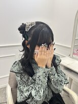 リルミー(Lilme) ふわふわで毛先が揺れるサイドくらげ♪ *ひな*