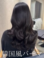 アミー 池袋(Ammy)&nbsp;himeri/韓国風パーマ/コテ巻き風パーマ/レイヤーカット/池袋