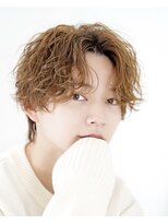 オーシャントーキョー 心斎橋(OCEAN TOKYO WEST)&nbsp;波巻きパーマツイストスパイラルパーマセンターパートウルフ