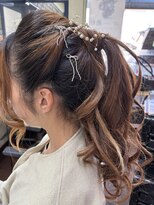 ヘッドショップパワープラス&nbsp;結婚式ヘアセット/ブライダルヘアセット