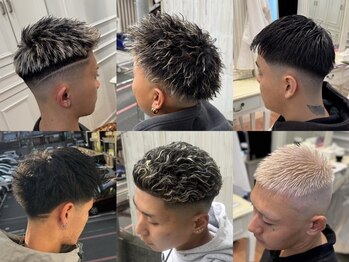 Men's ARS 【メンズ アルス】 メンズパーマ/フェード/バーバーの写真/「仕上がりの精度が高い」「持ちがいい」と口コミでも好評なフェードが人気。精密技術で創る美フォルム。