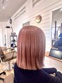 アグ ヘアー コースト 出水店(Agu hair coast) ピンクベージュ儚く可愛いめなイメージになります^_^