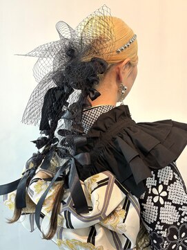 カシェル(cashel) タイトヘアアレンジ/成人式/卒業式