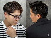 【自然な動きで印象アップ。大人のためのビジネスパーマ】