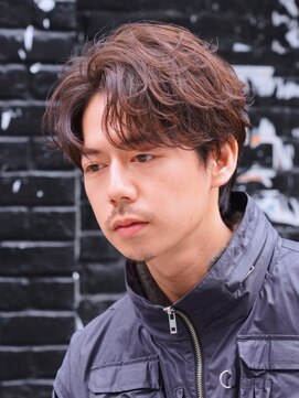 フィフス 原宿(fifth) 原宿メンズパーマフェザーパーマシャドウパーマセンターパート