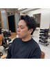 【メンズカット限定】　カット+ウルトラファインバブル+眉カット
