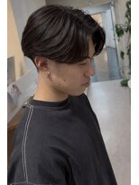 エフコード 難波(F-CODE) 毛流れセンターパート【ニュアンスパーマ】