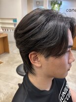 Men’s CANOE 山口小郡店 メンズカット/メンズパーマ/メンズ眉毛【メンズカノエ】 センターパートウルフ