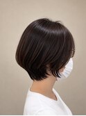 丸みショートヘア