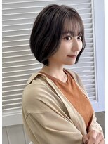オーロ 西宮店(ORO)&nbsp;ショートボブ ナチュラルブラウン