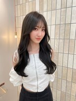 ロンドシェリ 仙台(Lond Cheri)&nbsp;レイヤーカット髪質改善縮毛矯正トリートメント前髪グレージュ