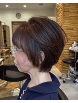 エリーザ 川越駅前店(Elisa)&nbsp;若見え白髪ぼかし＆横顔品格ショート！［川越駅］