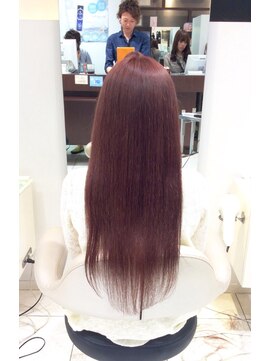 ケンジ 平塚 アネッタ(KENJE annetta) 潤ツヤストレート☆ダークピンク