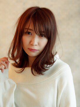 フェティッシュ(fetish) ピンク外ハネミディ