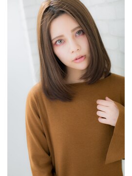 ローマ ギンザ(ROMA Ginza) 『ROMA』センターパート大人艶感ナチュラルストレート