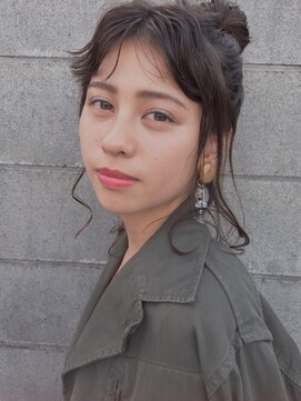 ドラマ(DORAMA) アレンジお団子ヘア
