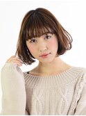万能スタイル☆ふんわりエアリーワンカールボブ【EARTH田町店】