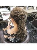 ルーズポニー(ヘアセット)