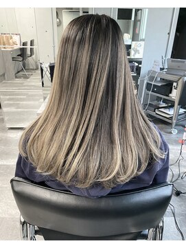 レディアル 大宮(REDEAL) 【REDEAL大宮】エアータッチバレイヤージュ[ハイライトメッシュ]