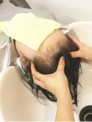 思わず寝てしまうリラックス効果抜群の≪heart≫のヘッドスパ◎頭皮をリフレッシュして健康な髪へ導きます*