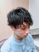 ライール ザ バーバー(Lair the barber) 女子人気◎刈り上げマッシュ×スパイラルパーマ