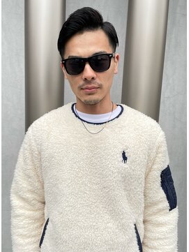 トルネード(TORNADO) 大人外国人風アップバング フェード ジェントルビジネスマン