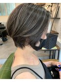大人ハイライトショート