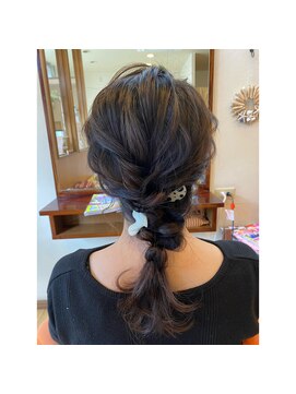 キキ 美容室(KIKI) シンプルなヘアアレンジ☆
