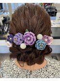 【札幌平岡 ヘアセット 五十嵐美穂】