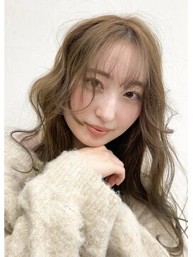 アンリ(Anli) 【tomomi*ラテカラー*顔まわりレイヤー*お顔カット*2wayバング】