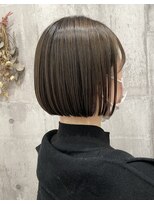 ビスポーク(BESPOKE)&nbsp;大人可愛いミニボブ☆ストレートボブリップライン