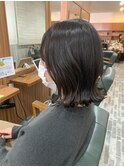 外はねロングボブ