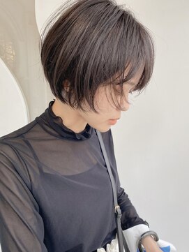 モリオ フロム ロンドン 大宮2号店(morio from London) 【なかじま ひびき】顔周りレイヤーボブ